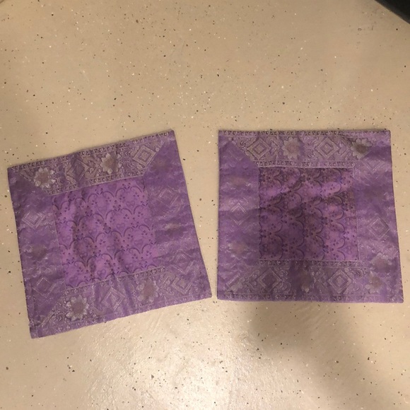 Lavender accent pillow covers - decorative - Picture 1 of 4